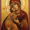 Our Lady of Vladimir Hand-Painted Orthodox Icon