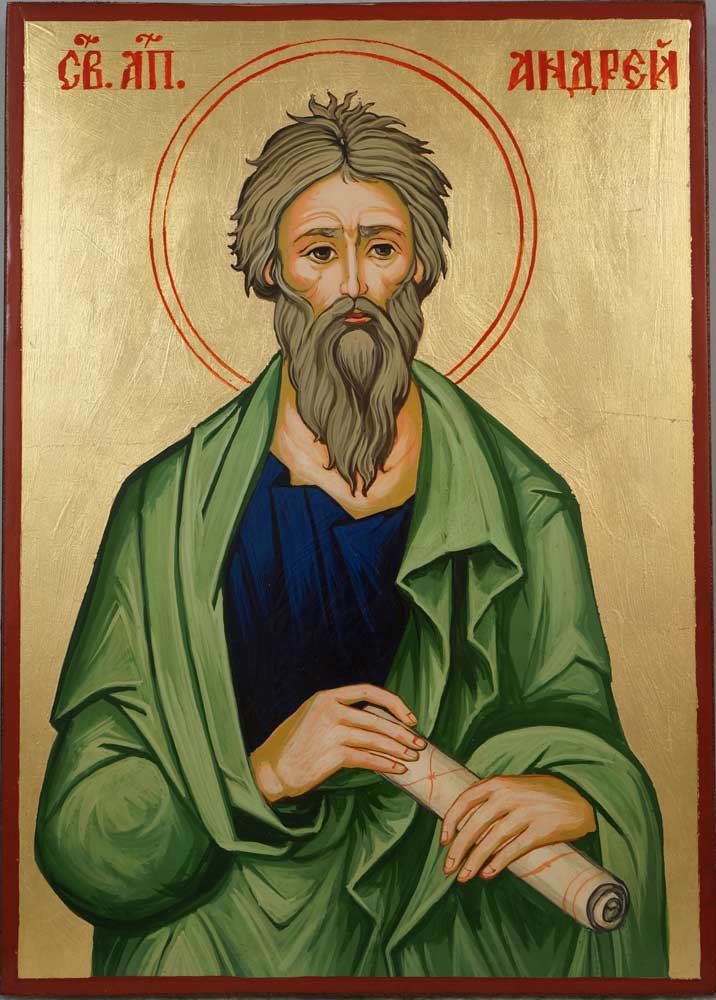 Saint Andrew the Apostle Hand-Painted Orthodox Icon