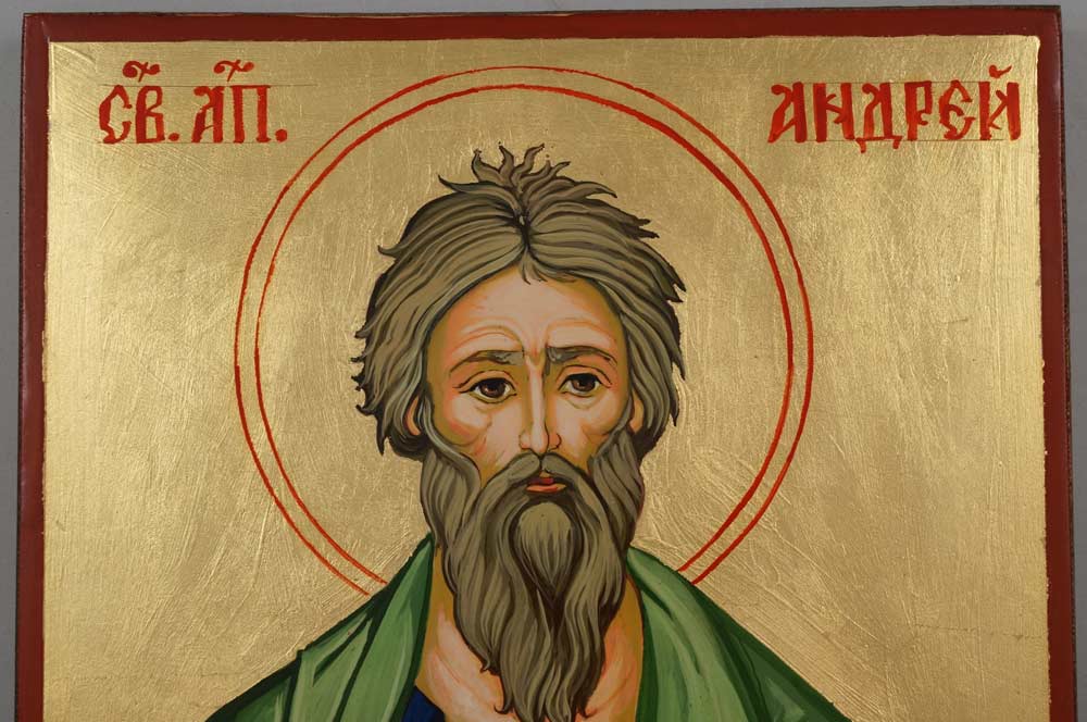 Saint Andrew the Apostle Hand-Painted Orthodox Icon