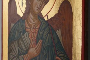 St Michael the Archangel Hand Painted Byzantine Orthodox Icon