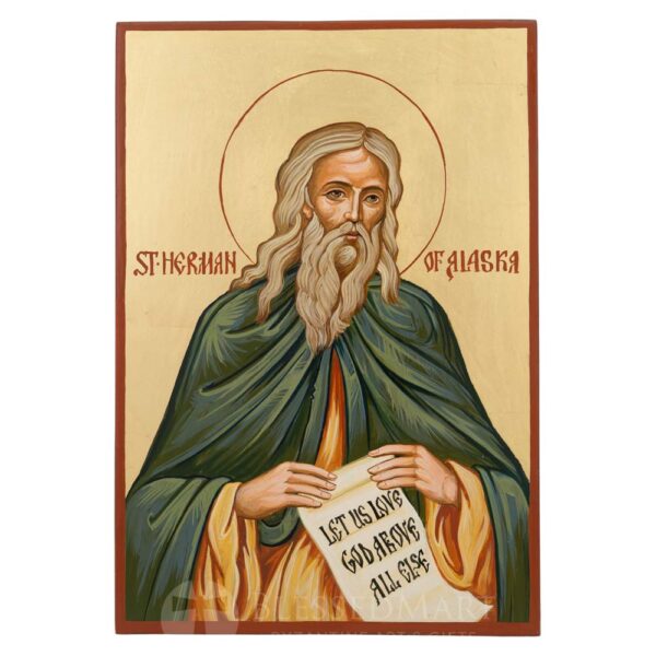 saint herman of alaska icon