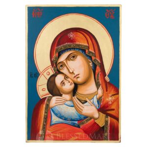virgin mary rilska icon