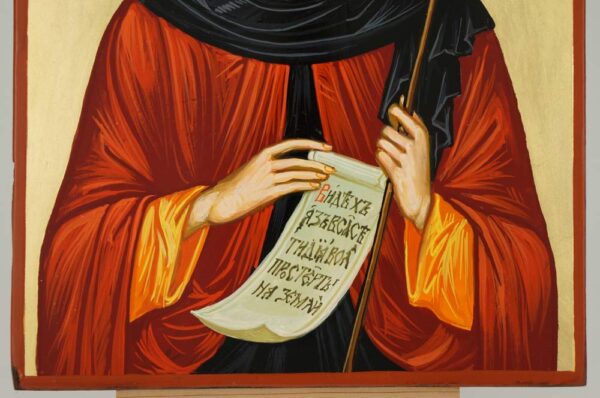 saint anthony the great icon hand painted orthodox