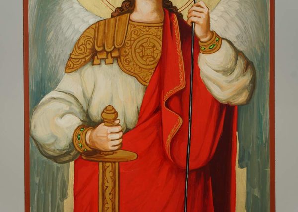 saint archangel michael icon hand painted orthodox
