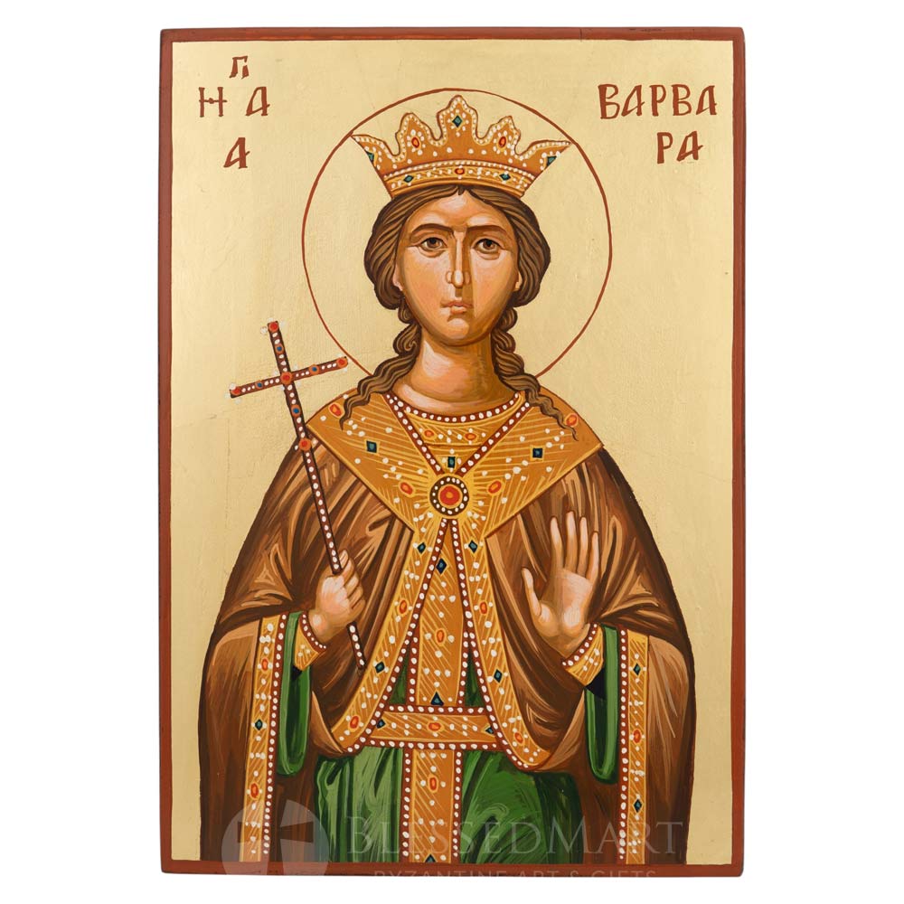 saint barbara icon