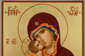 Theotokos of Vladimir Large Icon Hand Painted Orthodox