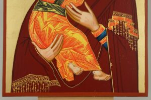 Theotokos of Vladimir Large Icon Hand Painted Orthodox