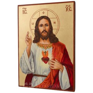 jesus christ sacred heart icon