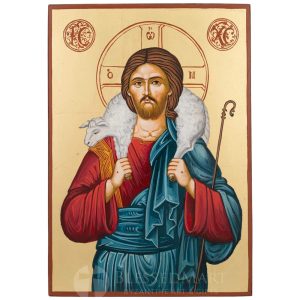 jesus the good shepherd icon