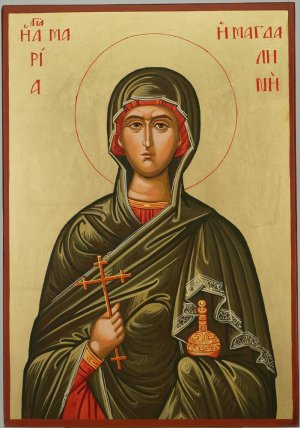 mary magdalene icon hand painted orthodox