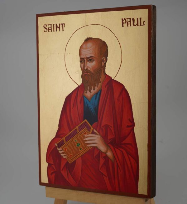 saint paul the apostle icon hand painted orthodox