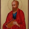 saint paul the apostle icon hand painted orthodox