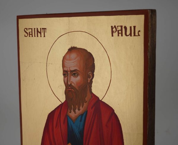 saint paul the apostle icon hand painted orthodox