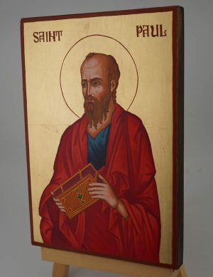 saint paul the apostle icon hand painted orthodox