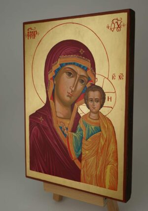 theotokos of kazan icon hand painted russian orthodox