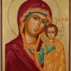 theotokos of kazan icon hand painted russian orthodox