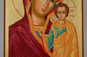 theotokos of kazan icon hand painted russian orthodox