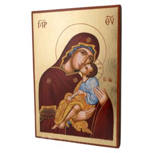 virgin and jesus icon