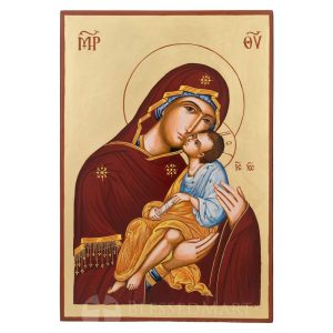 virgin and jesus icon