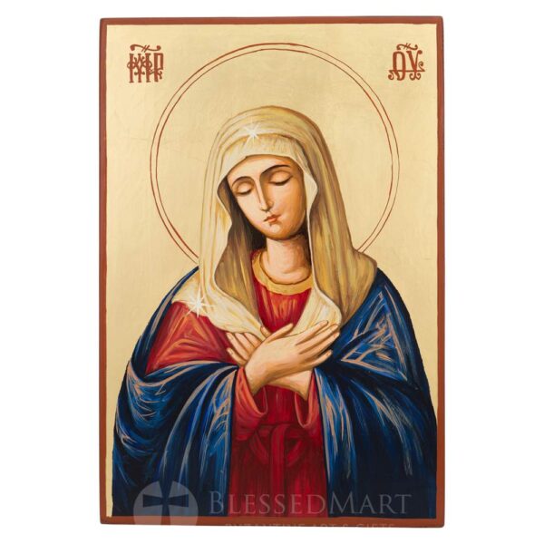 virgin of extreme humility icon