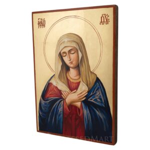 virgin of extreme humility icon