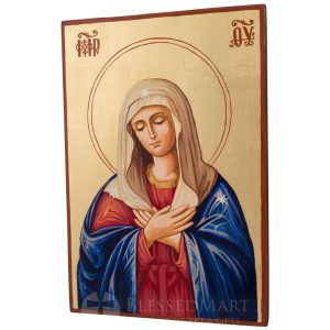 virgin of extreme humility icon