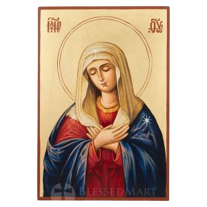 virgin of extreme humility icon