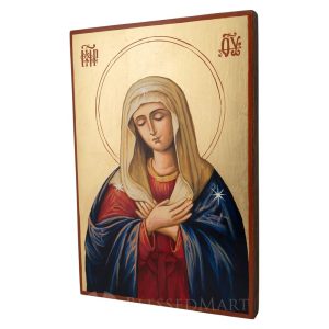 virgin of extreme humility icon