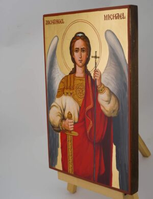 michael the archangel icon large hand painted orthodox