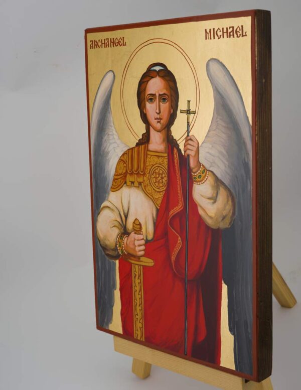michael the archangel icon large hand painted orthodox