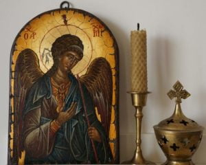 Archangel Michael - 14th c. Hilandar Hand-Painted Icon