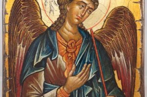 Archangel Michael Hand-Painted Icon