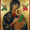 Our Lady of Perpetual Help Hand-Painted Icon