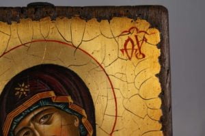 Theotokos of Vladimir Hand-Painted Icon