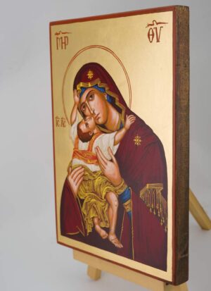 theotokos kardiotissa icon large hand painted orthodox