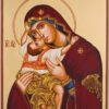 theotokos kardiotissa icon large hand painted orthodox