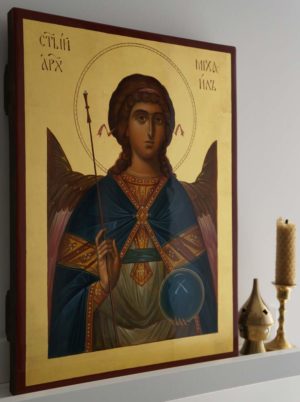Holy Archangel Michael Hand-Painted Icon