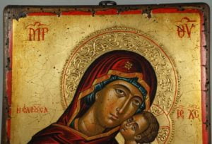 Theotokos Tenderness Hand-Painted Icon