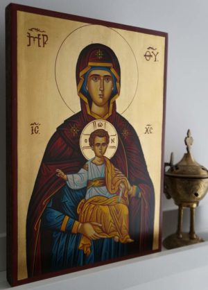 Our Lady of the Sign Hand-Painted Icon