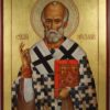 Saint Nicholas Hand-Painted Icon