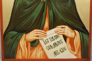 Hand-Painted Orthodox Icon of St Herman of Alaska Large