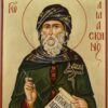 St John of Damascus Hand Painted Orthodox Icon on Wood