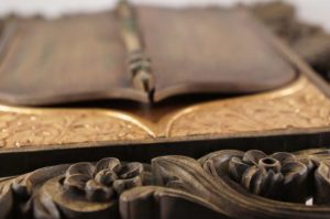 Hand-Painted Orthodox Triptych