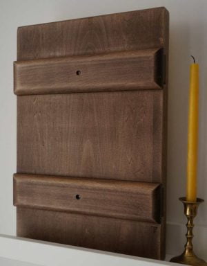 Pantokrator Mount Athos Hand-Painted Byzantine Icon Backside