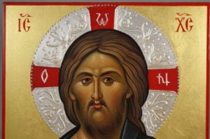 Pantokrator Mount Athos Hand-Painted Byzantine Icon