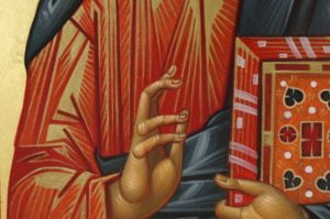 Pantokrator Mount Athos Hand-Painted Byzantine Icon