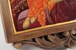 Theotokos with the Playing Child Hand-Painted Icon