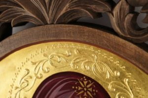 Virgin Mary Pelagonitissa Hand-Painted Byzantine Icon