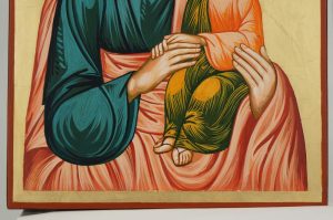 saint joseph icon hand painted byzantine
