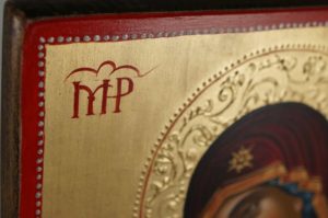 Virgin Mary Eleousa Theophanes the Greek Hand-Painted Icon